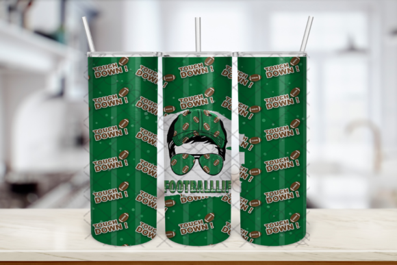 Game Day Style: The Perfect Football Life, Dad Life, Tumbler PNG Design