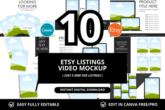 Streamline Your Etsy Shop: The Power of 10 Listing Videos