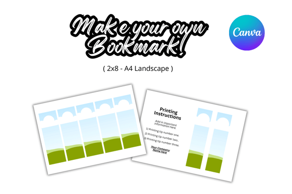 Streamline Your Etsy Shop with Bookmark Canva Mockup Templates