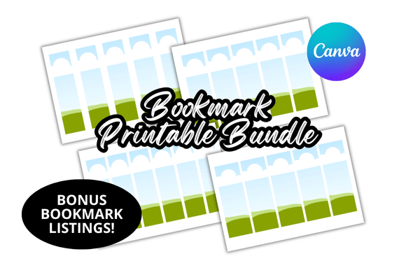 Transform Your Brand with the Bookmark Canva Mockup Bundle